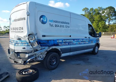 2017 Ford Transit-250 из США, поврежденный, VIN 1FTYR2CM3HKB34116